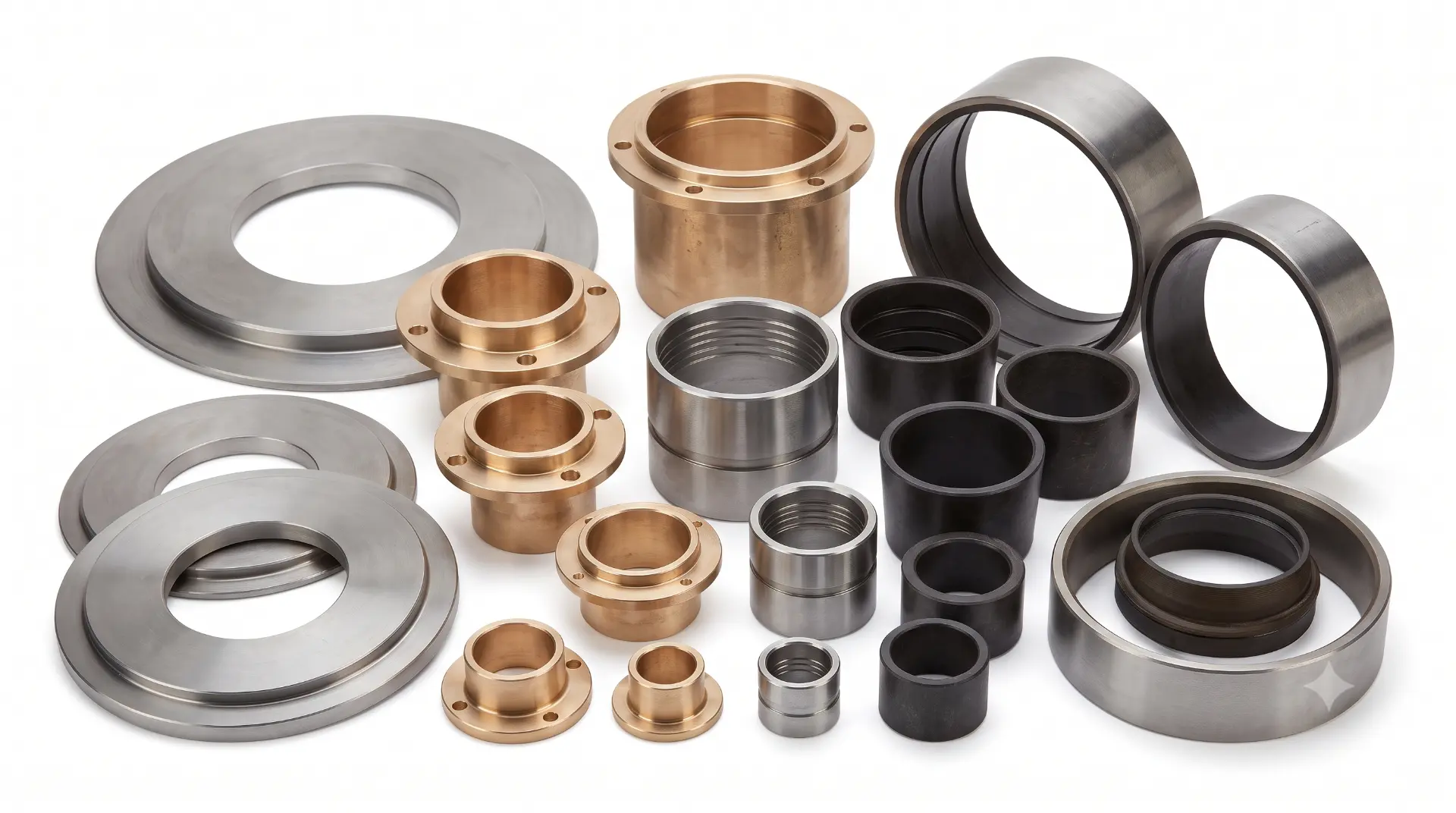 Precision Bushes & Wear Rings — manufactured by TruSkew for Railways & Metro