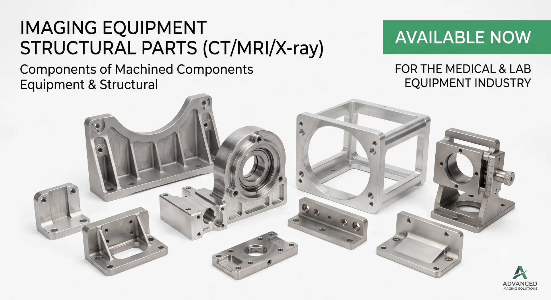 Imaging Equipment Structural Parts (CT/MRI/X-ray) — manufactured by TruSkew for Medical & Lab Equipment