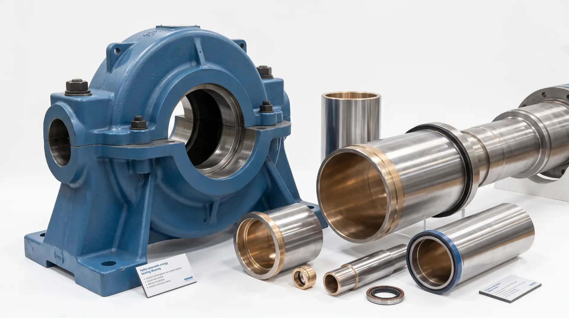 Bearing Housings & Shaft Sleeves — manufactured by TruSkew for Renewable Energy