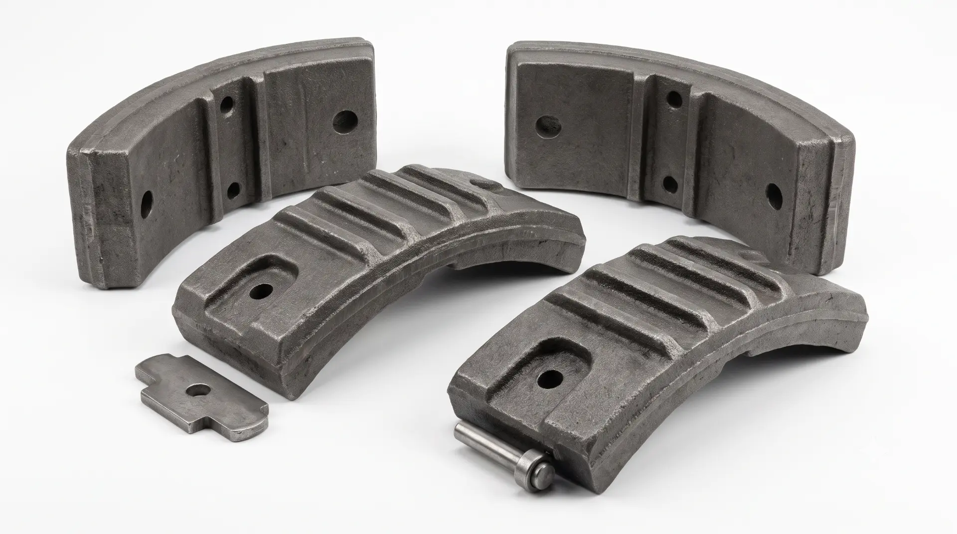 Cast Iron Brake Blocks / Brake Shoes — manufactured by TruSkew for Railways & Metro