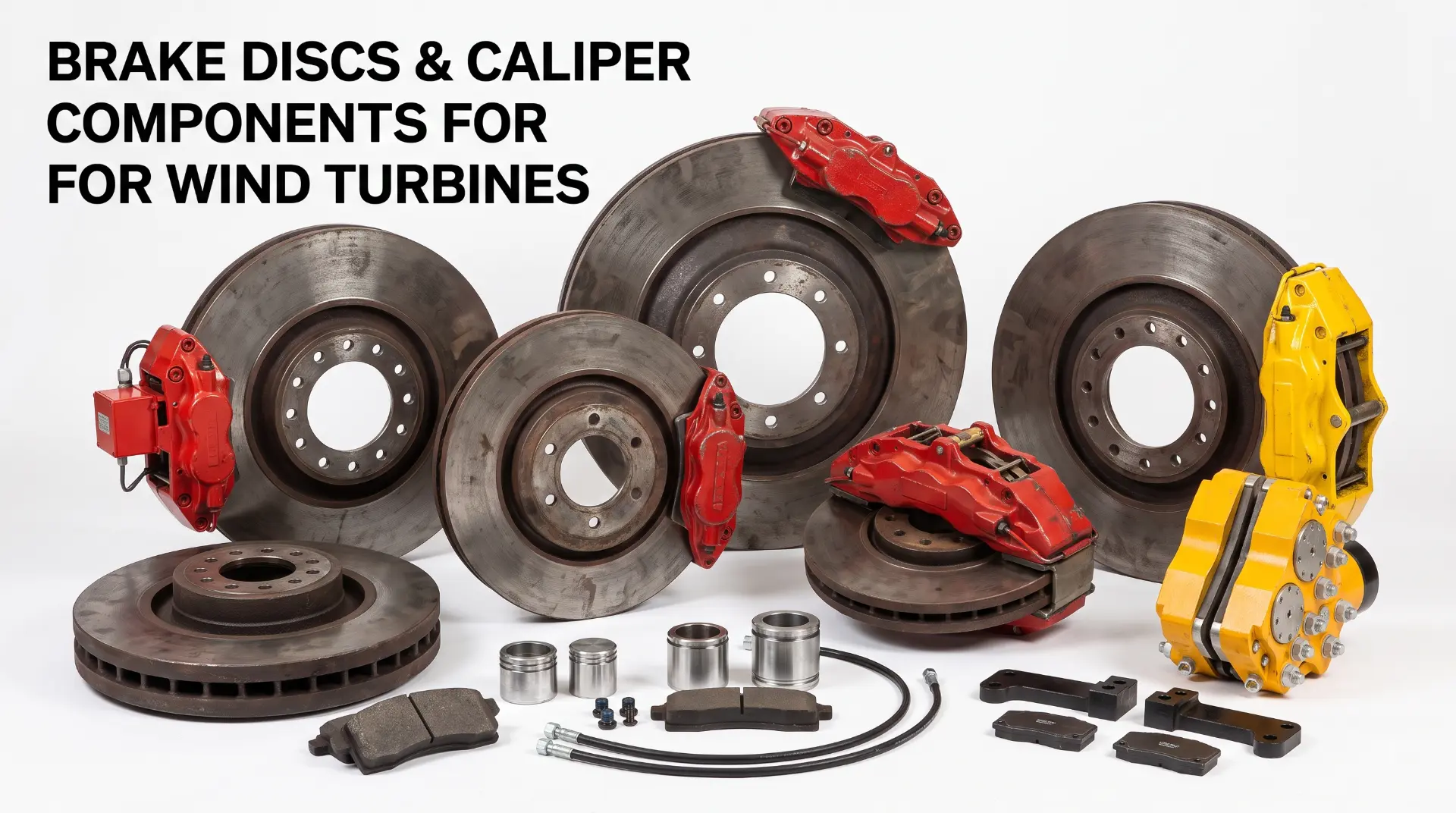 Brake Discs & Caliper Components — manufactured by TruSkew for Renewable Energy
