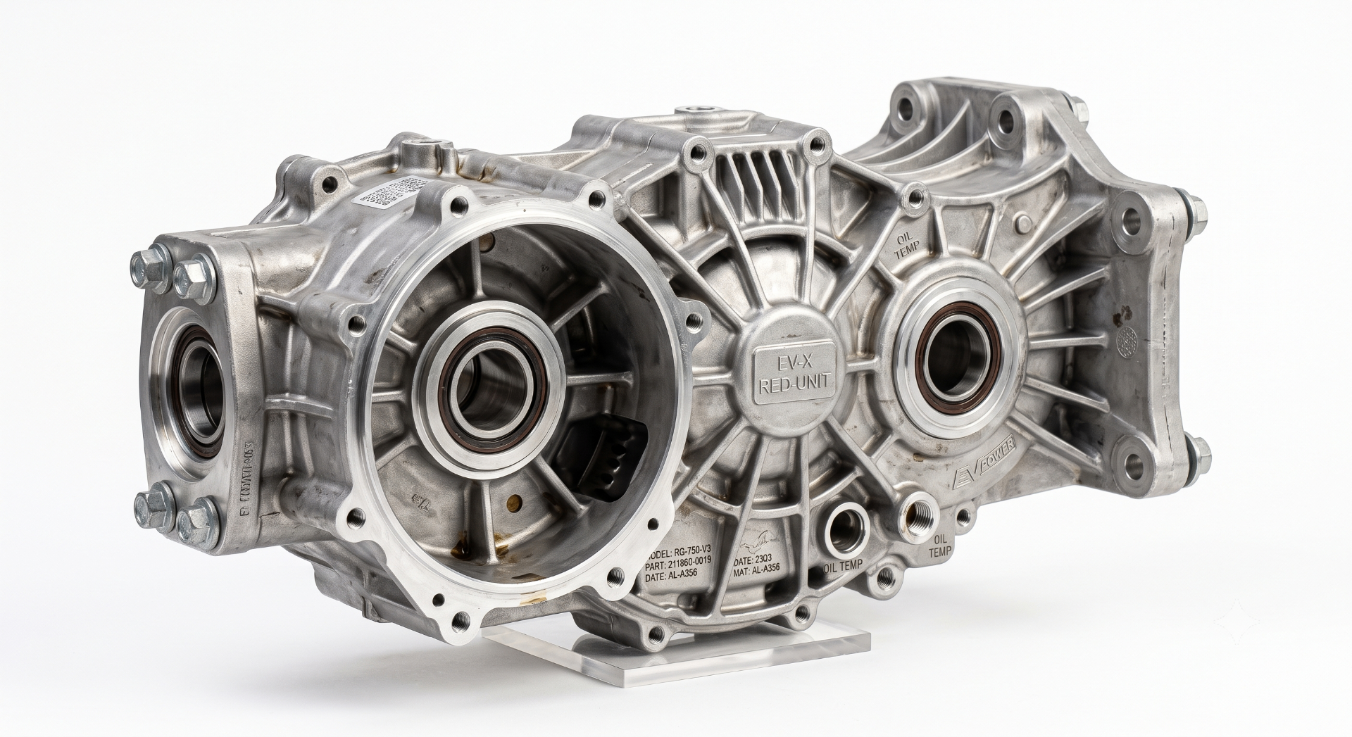 Reduction Gearbox Housing — manufactured by TruSkew for Electric Vehicles