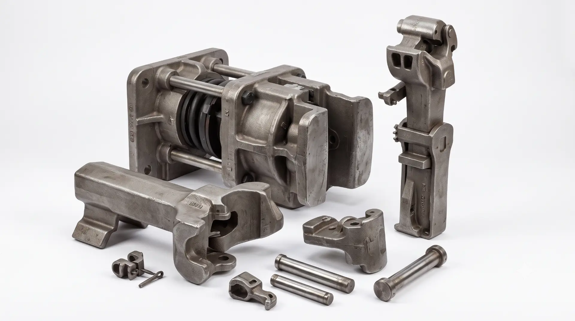 CBC Coupler Components & Draft Gear Castings — manufactured by TruSkew for Railways & Metro