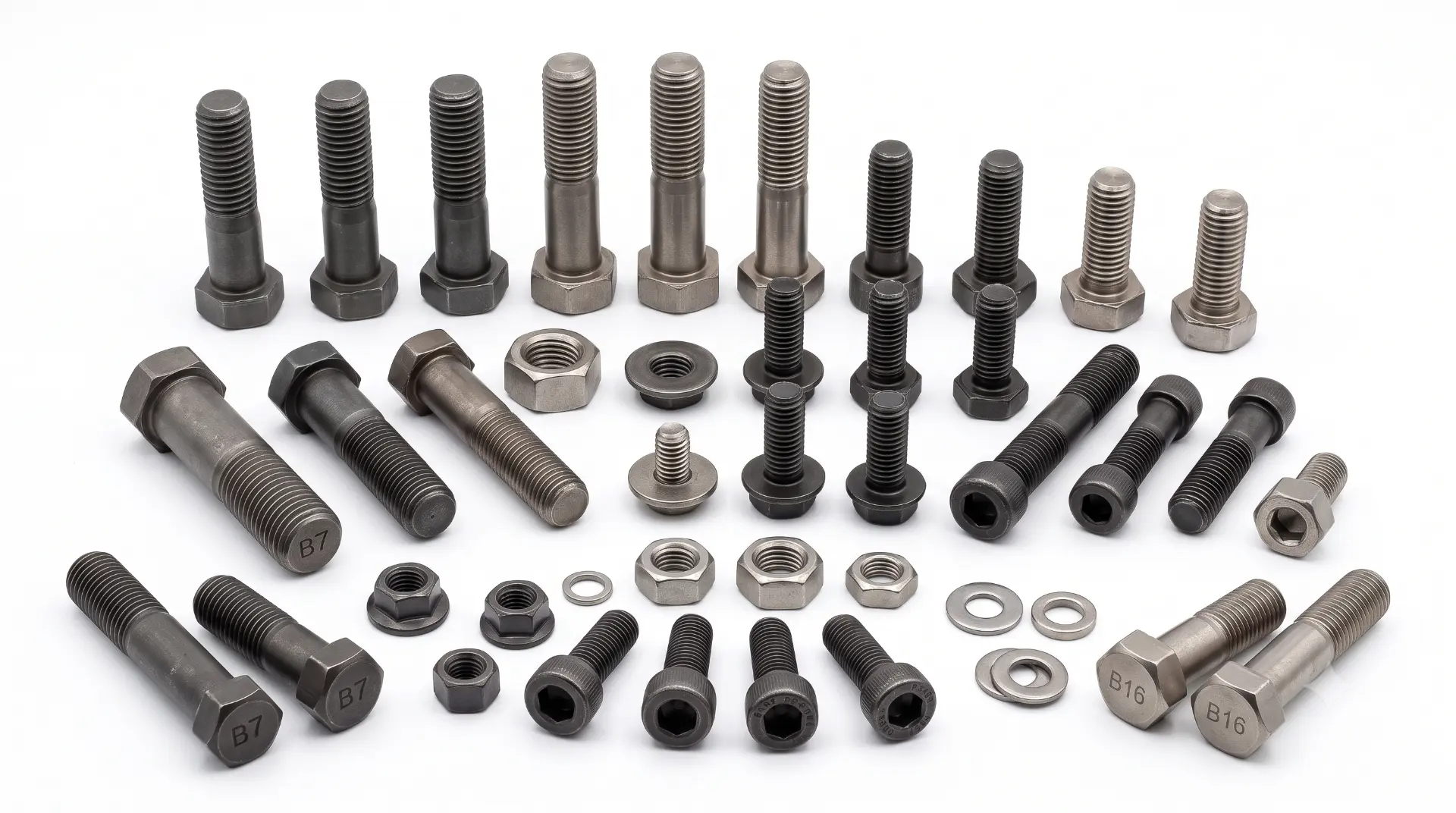 Studs, Bolts & Fasteners (B7/B16) — manufactured by TruSkew for Oil & Gas