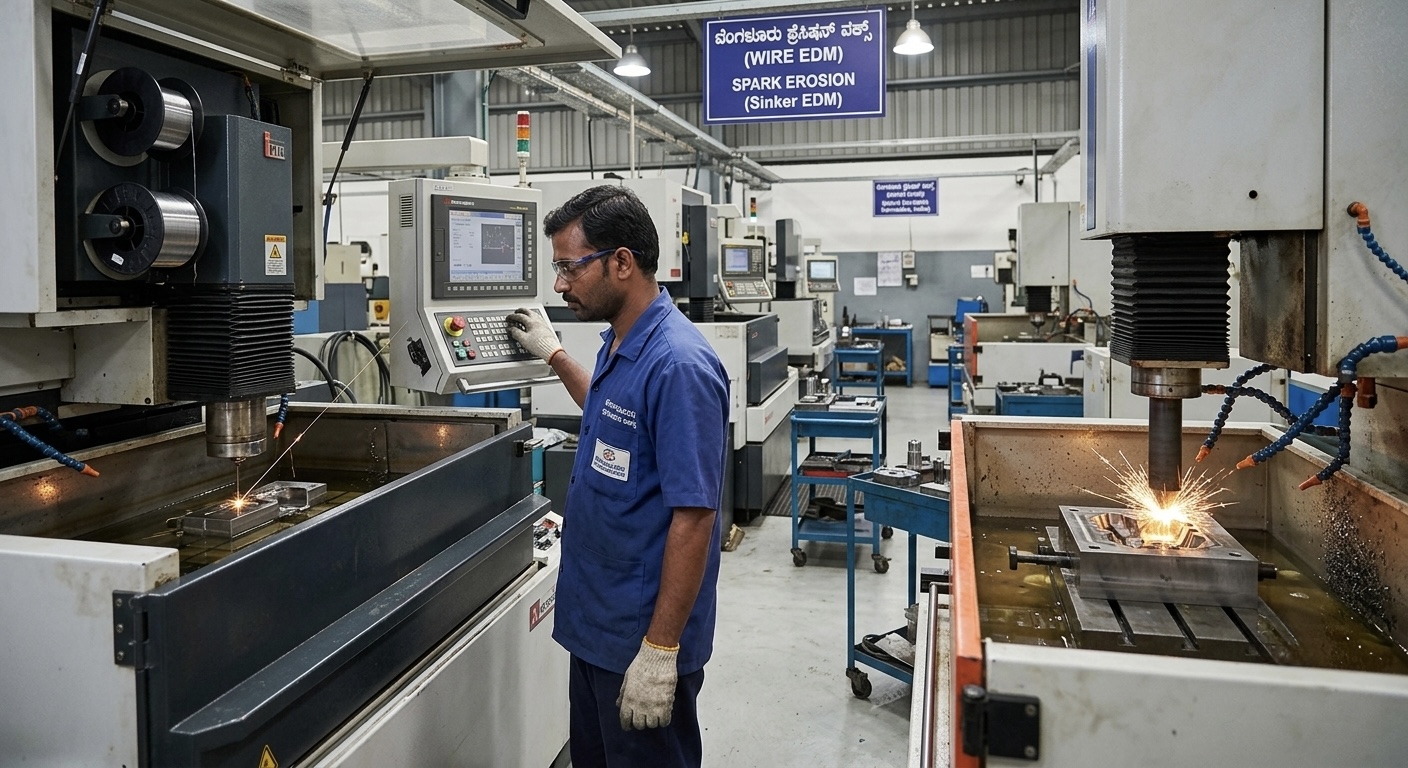 Wire EDM & Spark Erosion in operation at a TruSkew network partner facility