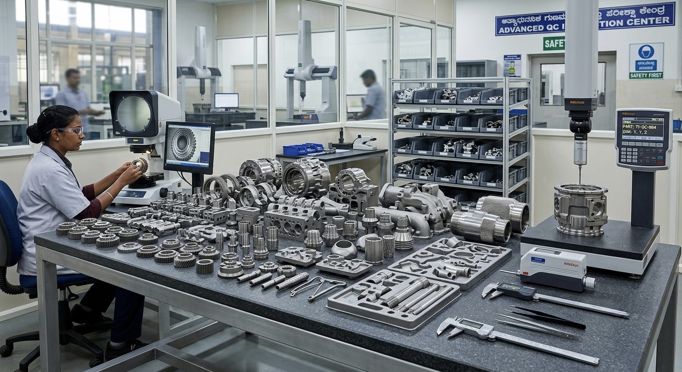 Titanium stock and machined components