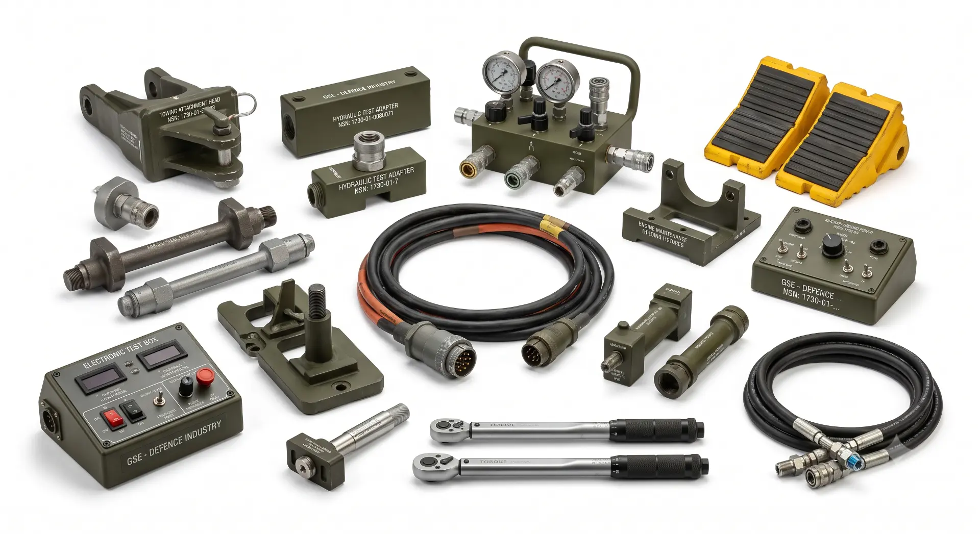 Ground Support Equipment (GSE) Components — manufactured by TruSkew for Defence