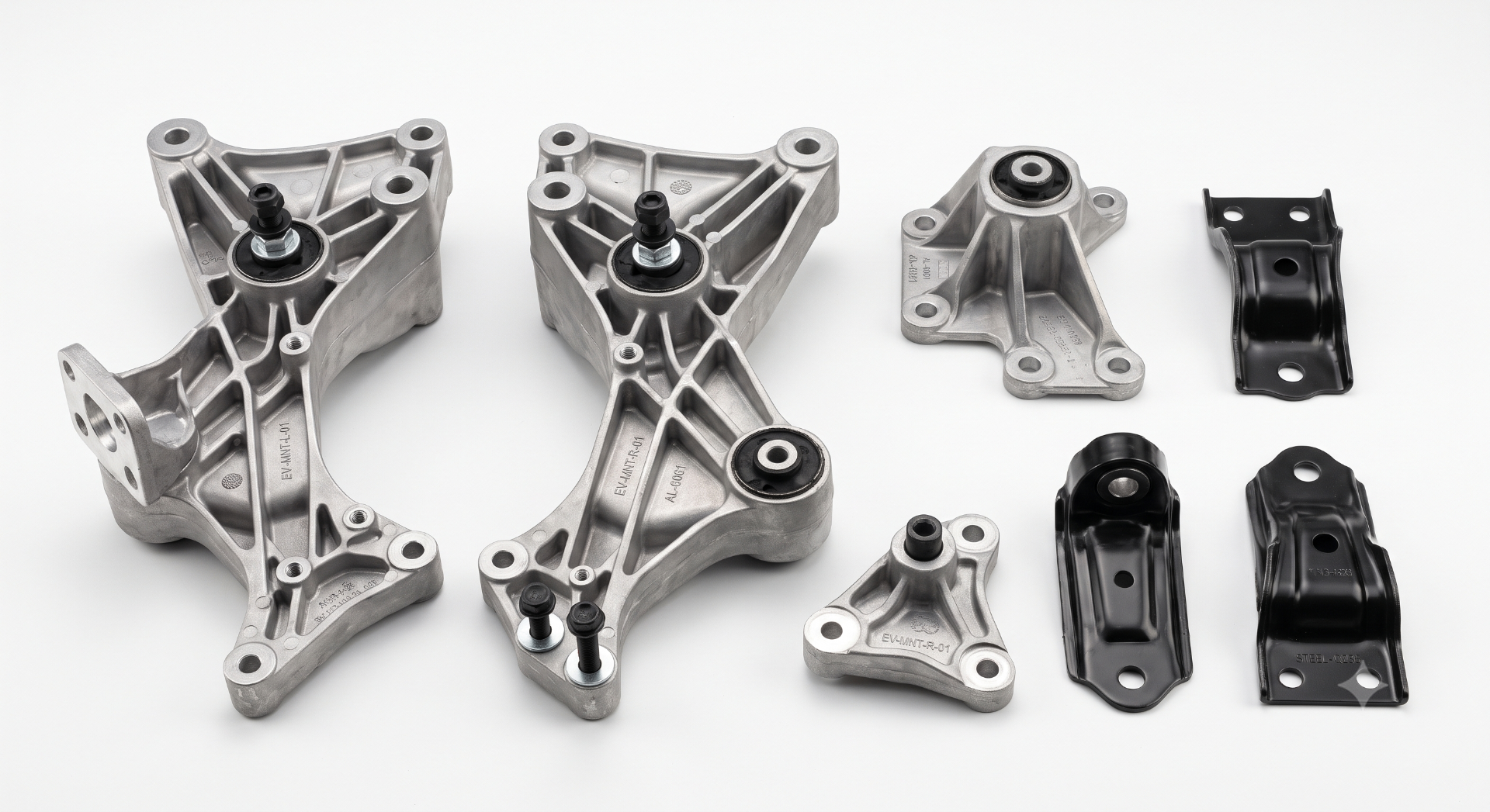 Motor Mounting Brackets — manufactured by TruSkew for Electric Vehicles