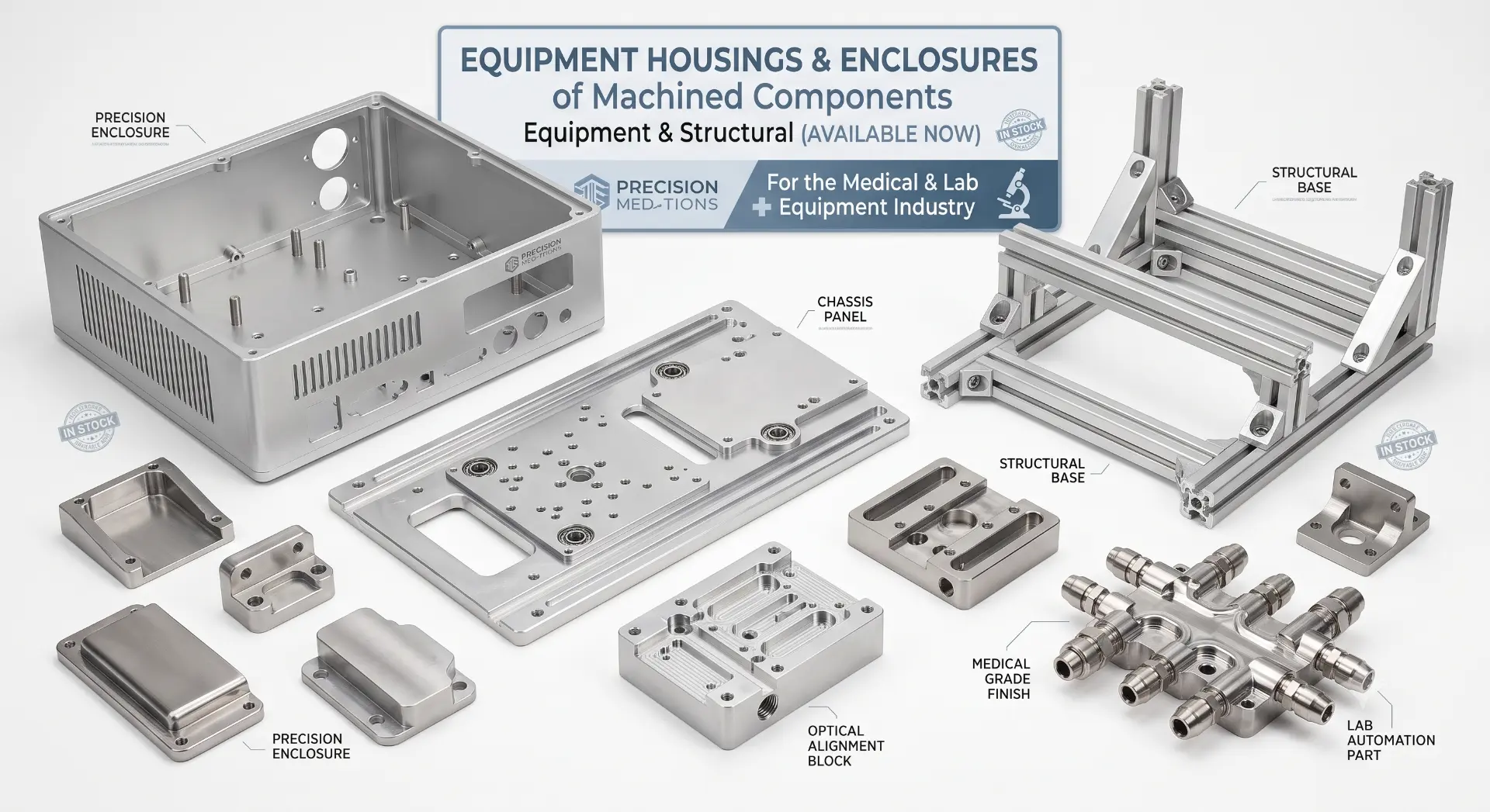 Equipment Housings & Enclosures — manufactured by TruSkew for Medical & Lab Equipment